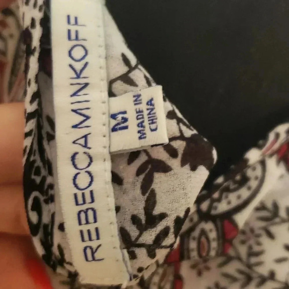 REBECCA MINKOFF blouse size M NWOT - Picture 6 of 7